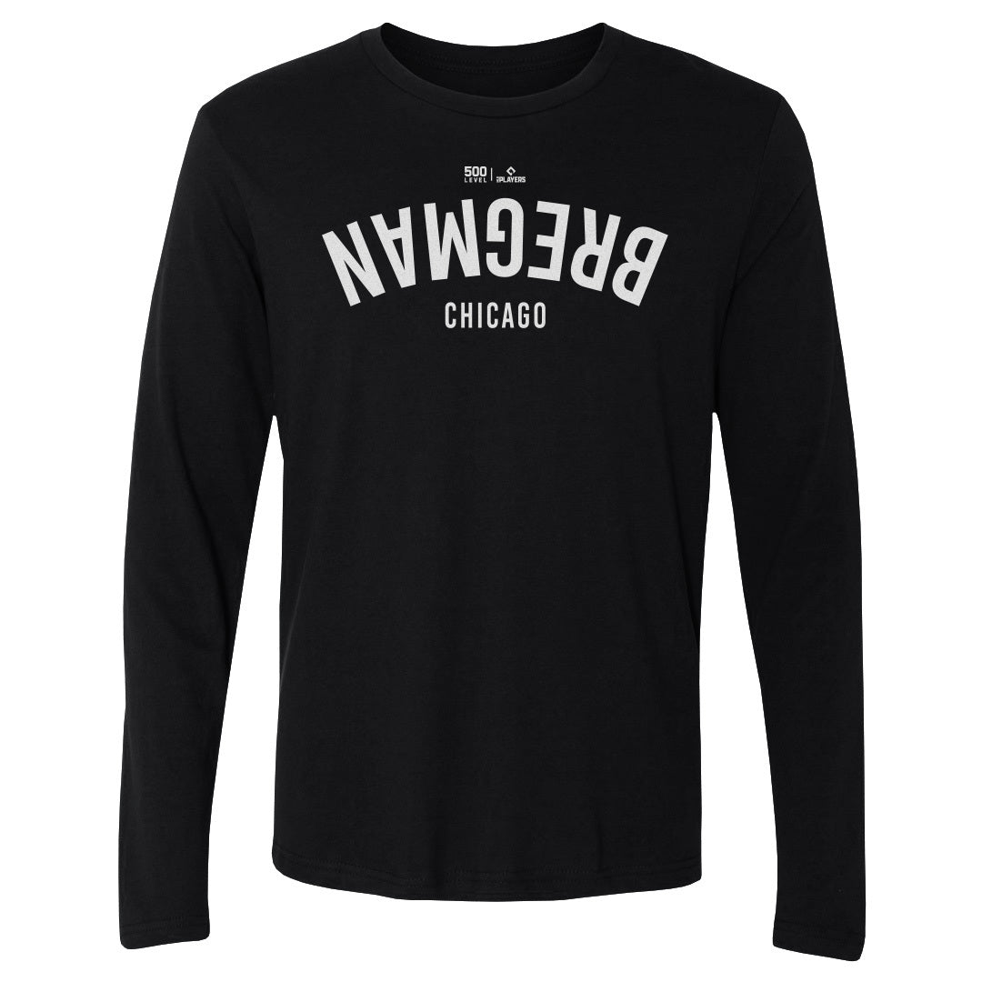 Alex Bregman Men's Long Sleeve T-Shirt | 500 LEVEL