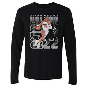 A'ja Wilson Men's Long Sleeve T-Shirt | 500 LEVEL