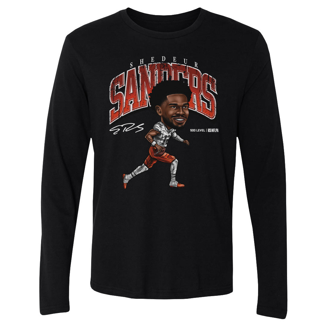 Shedeur Sanders Men's Long Sleeve T-Shirt | 500 LEVEL