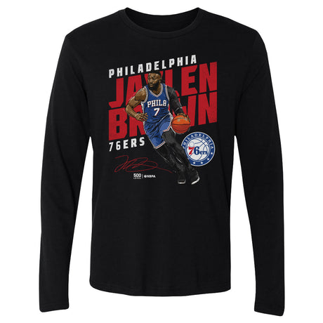 Jaylen Brown Men's Long Sleeve T-Shirt | 500 LEVEL