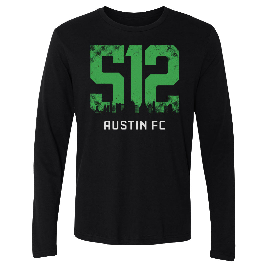 Austin FC Men's Long Sleeve T-Shirt | 500 LEVEL