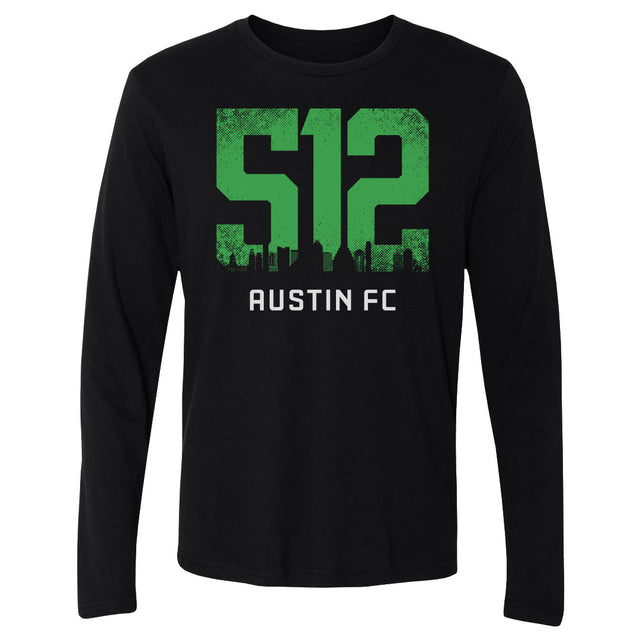 Austin FC Men's Long Sleeve T-Shirt | 500 LEVEL