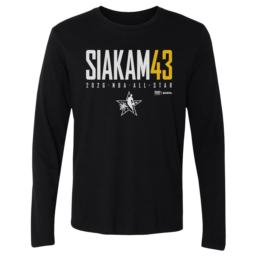 Pascal Siakam Men's Long Sleeve T-Shirt | 500 LEVEL