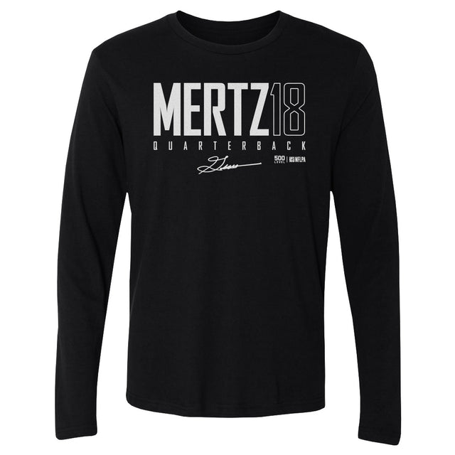 Graham Mertz Men's Long Sleeve T-Shirt | 500 LEVEL