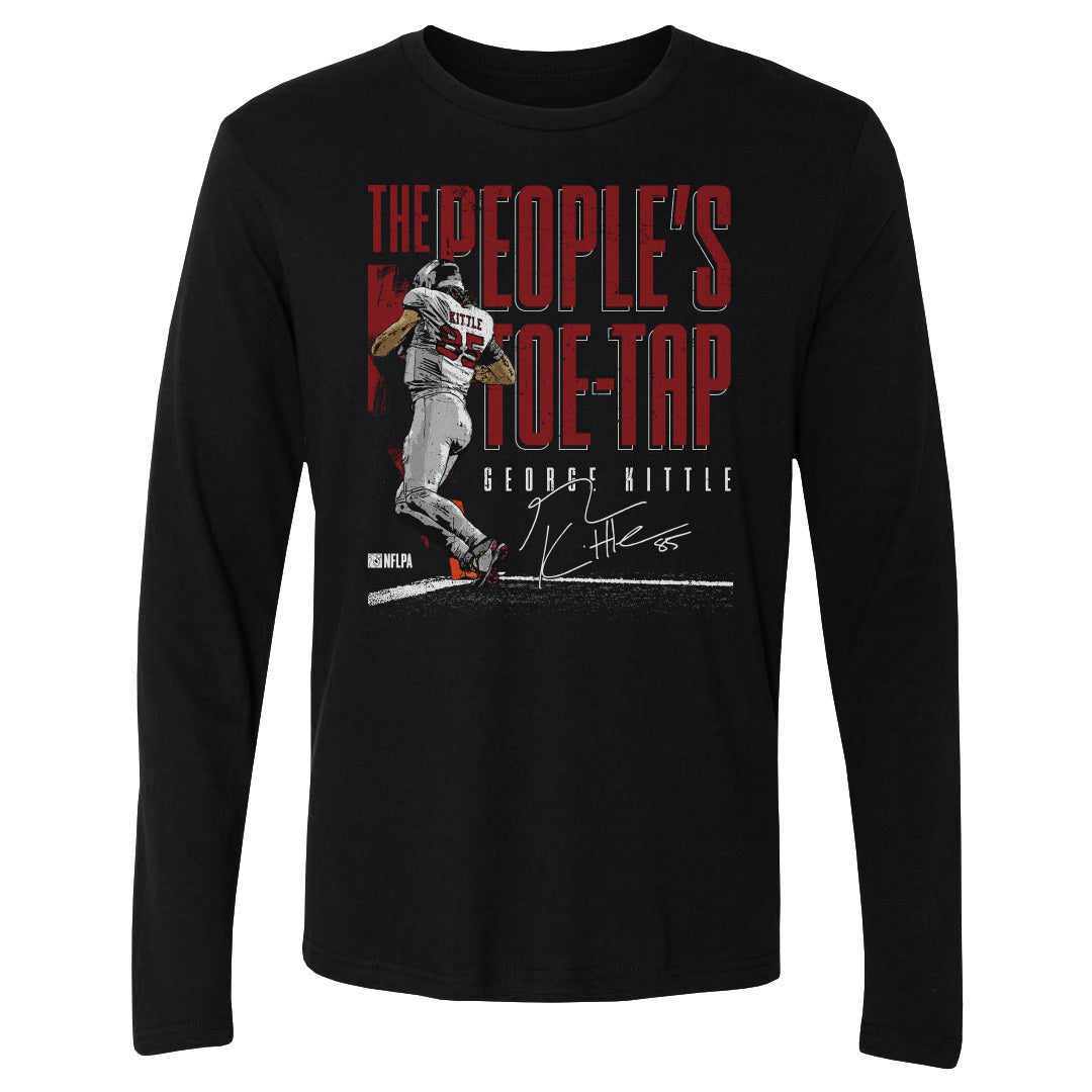 George Kittle Men's Long Sleeve T-Shirt | 500 LEVEL