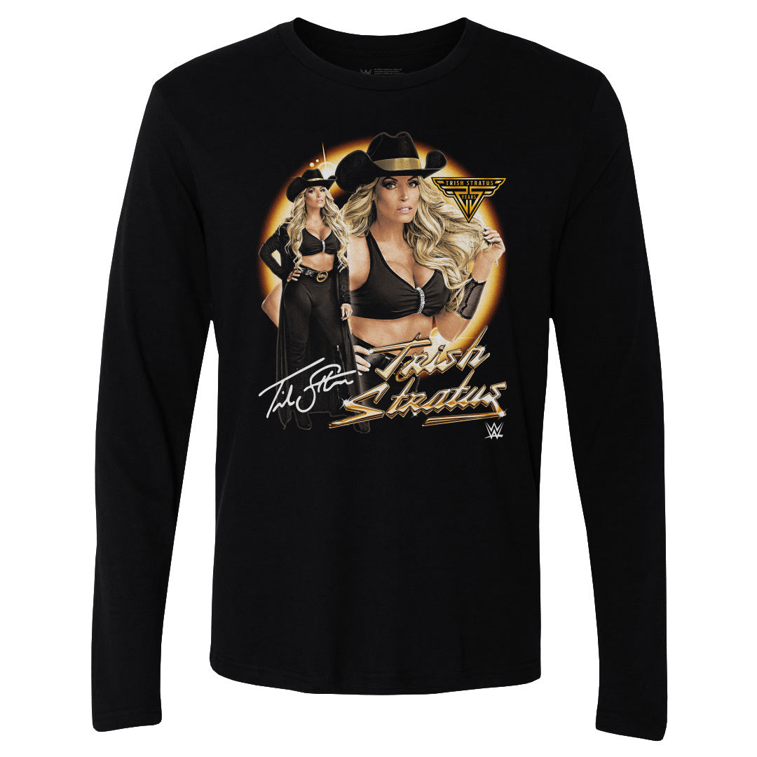 Trish Stratus Men's Long Sleeve T-Shirt | 500 LEVEL