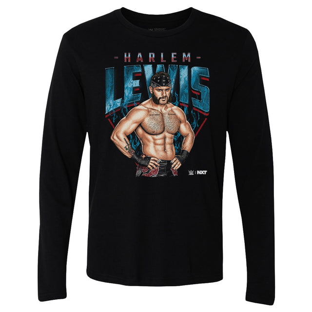 Harlem Lewis Men's Long Sleeve T-Shirt | 500 LEVEL
