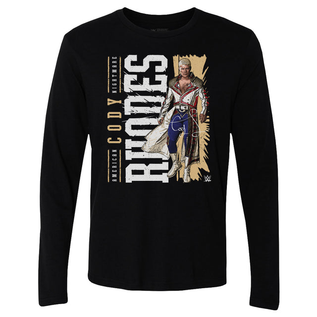 Cody Rhodes Men's Long Sleeve T-Shirt | 500 LEVEL