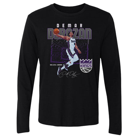 DeMar DeRozan Men's Long Sleeve T-Shirt | 500 LEVEL