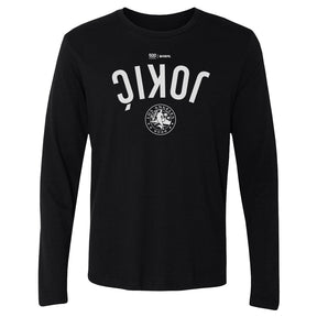 Nikola Jokic Men's Long Sleeve T-Shirt | 500 LEVEL