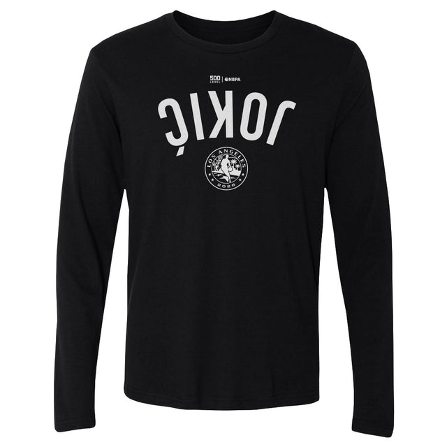 Nikola Jokic Men's Long Sleeve T-Shirt | 500 LEVEL