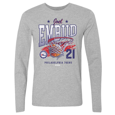 Joel Embiid Men's Long Sleeve T-Shirt | 500 LEVEL