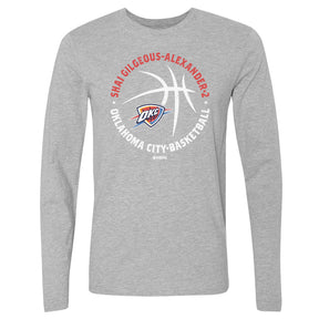 Shai Gilgeous-Alexander Men's Long Sleeve T-Shirt | 500 LEVEL