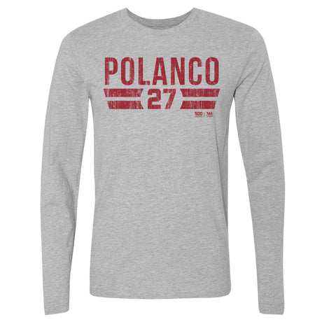 Placido Polanco Men's Long Sleeve T-Shirt | 500 LEVEL