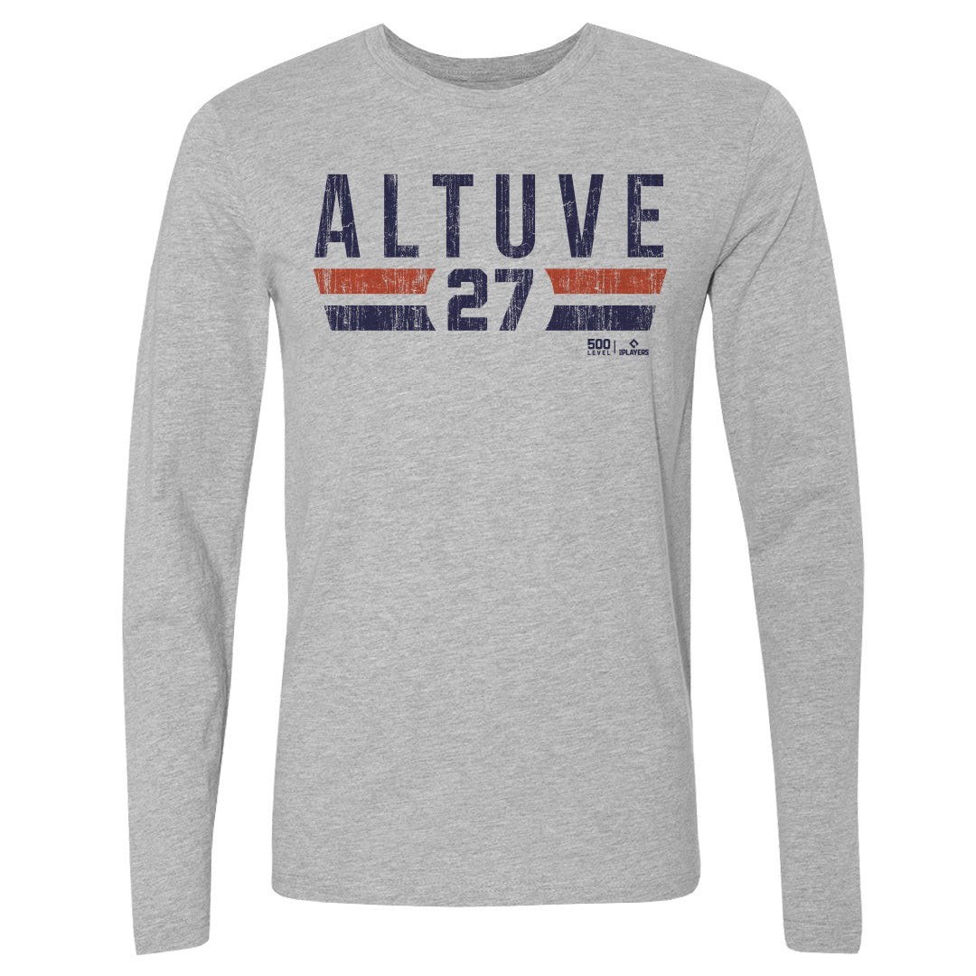 Jose Altuve Men's Long Sleeve T-Shirt | 500 LEVEL