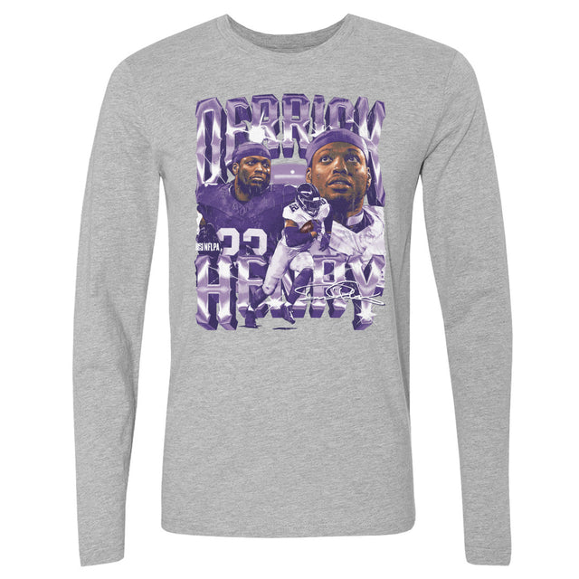 Derrick Henry Men's Long Sleeve T-Shirt | 500 LEVEL