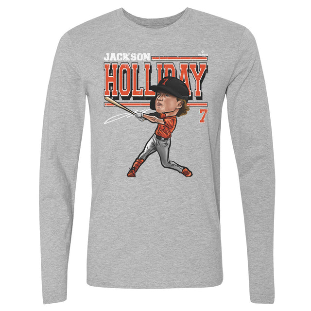 Jackson Holliday Men's Long Sleeve T-Shirt | 500 LEVEL