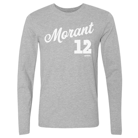 Ja Morant Men's Long Sleeve T-Shirt | 500 LEVEL