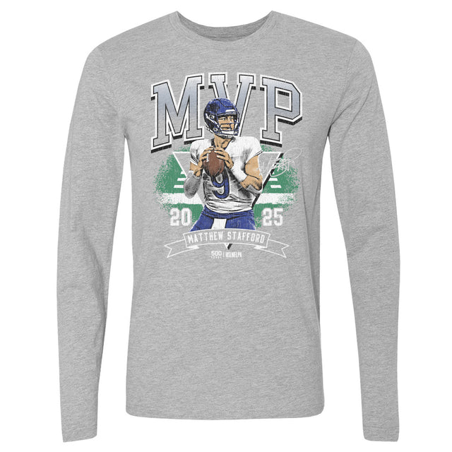 Matthew Stafford Men's Long Sleeve T-Shirt | 500 LEVEL