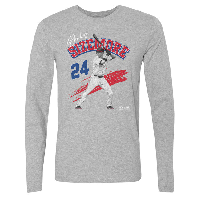 Grady Sizemore Men's Long Sleeve T-Shirt | 500 LEVEL