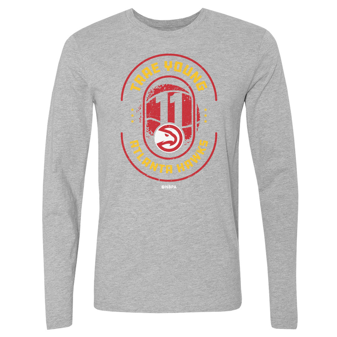 Trae Young Men's Long Sleeve T-Shirt | 500 LEVEL