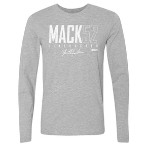 Khalil Mack Men's Long Sleeve T-Shirt | 500 LEVEL