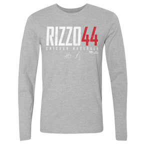 Anthony Rizzo Men's Long Sleeve T-Shirt | 500 LEVEL