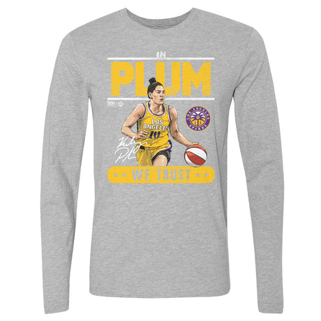 Kelsey Plum Men's Long Sleeve T-Shirt | 500 LEVEL
