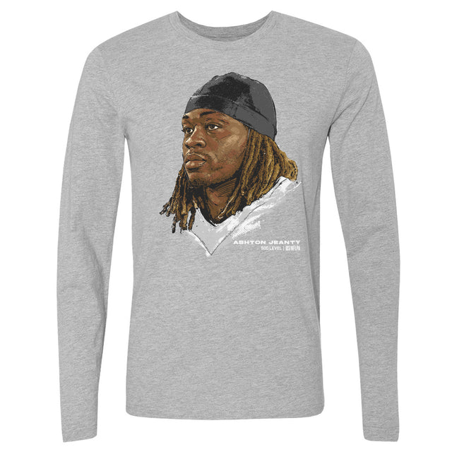 Ashton Jeanty Men's Long Sleeve T-Shirt | 500 LEVEL
