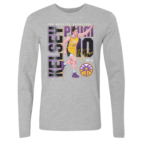 Kelsey Plum Men's Long Sleeve T-Shirt | 500 LEVEL