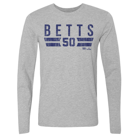 Mookie Betts Men's Long Sleeve T-Shirt | 500 LEVEL