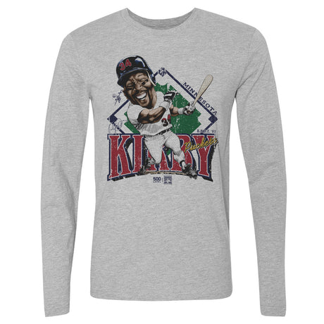 Kirby Puckett Men's Long Sleeve T-Shirt | 500 LEVEL