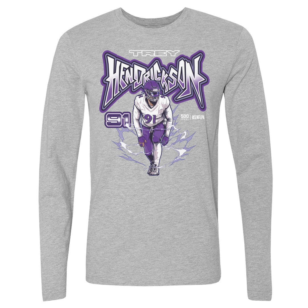 Trey Hendrickson Men's Long Sleeve T-Shirt | 500 LEVEL