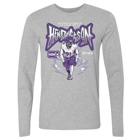 Trey Hendrickson Men's Long Sleeve T-Shirt | 500 LEVEL