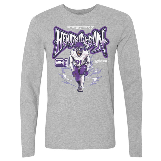 Trey Hendrickson Men's Long Sleeve T-Shirt | 500 LEVEL