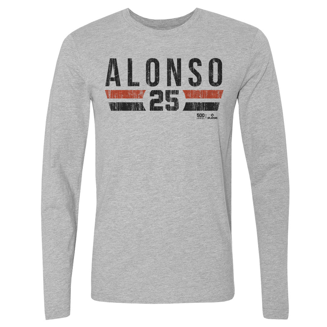 Pete Alonso Men's Long Sleeve T-Shirt | 500 LEVEL
