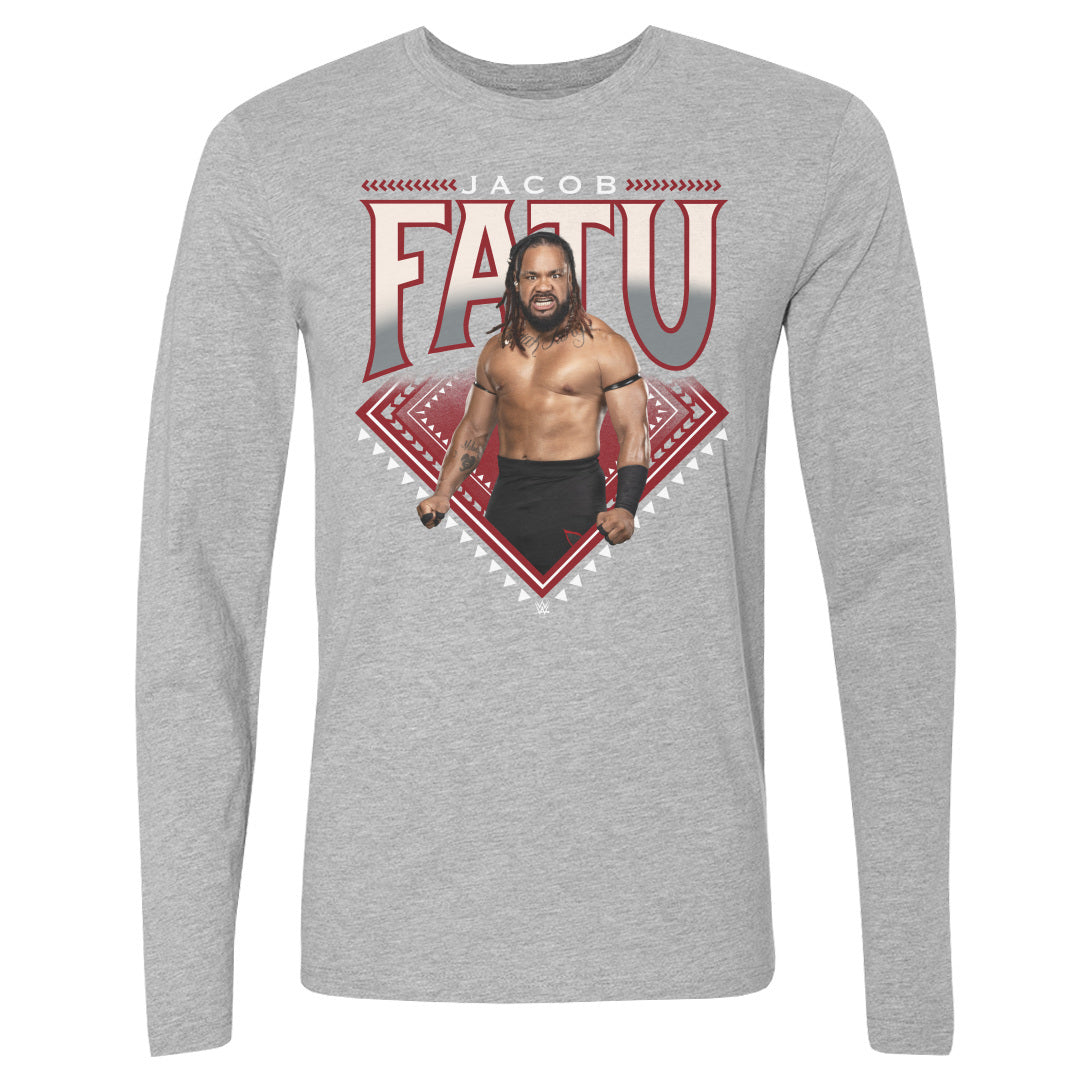Jacob Fatu Men's Long Sleeve T-Shirt | 500 LEVEL