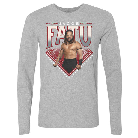 Jacob Fatu Men's Long Sleeve T-Shirt | 500 LEVEL