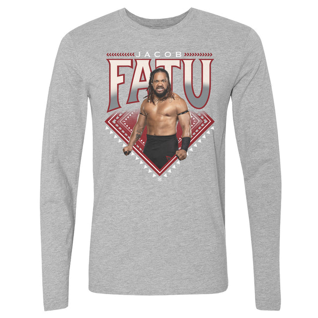 Jacob Fatu Men's Long Sleeve T-Shirt | 500 LEVEL