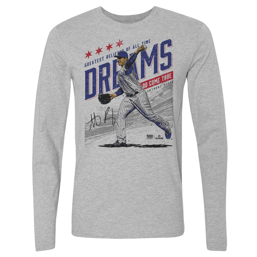 Anthony Rizzo Men's Long Sleeve T-Shirt | 500 LEVEL