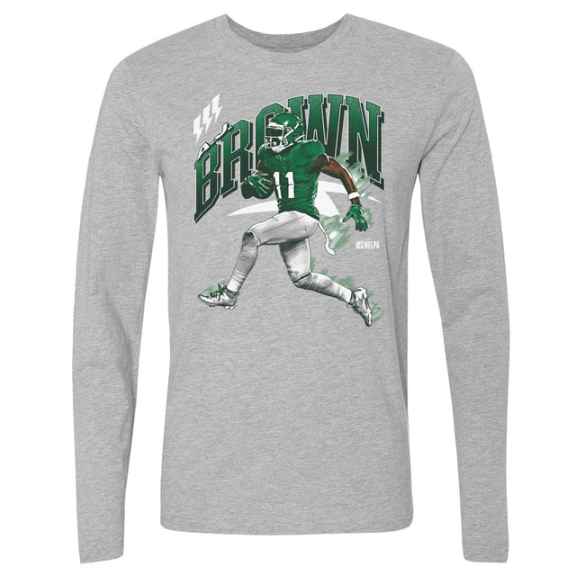 A.J. Brown Men's Long Sleeve T-Shirt | 500 LEVEL