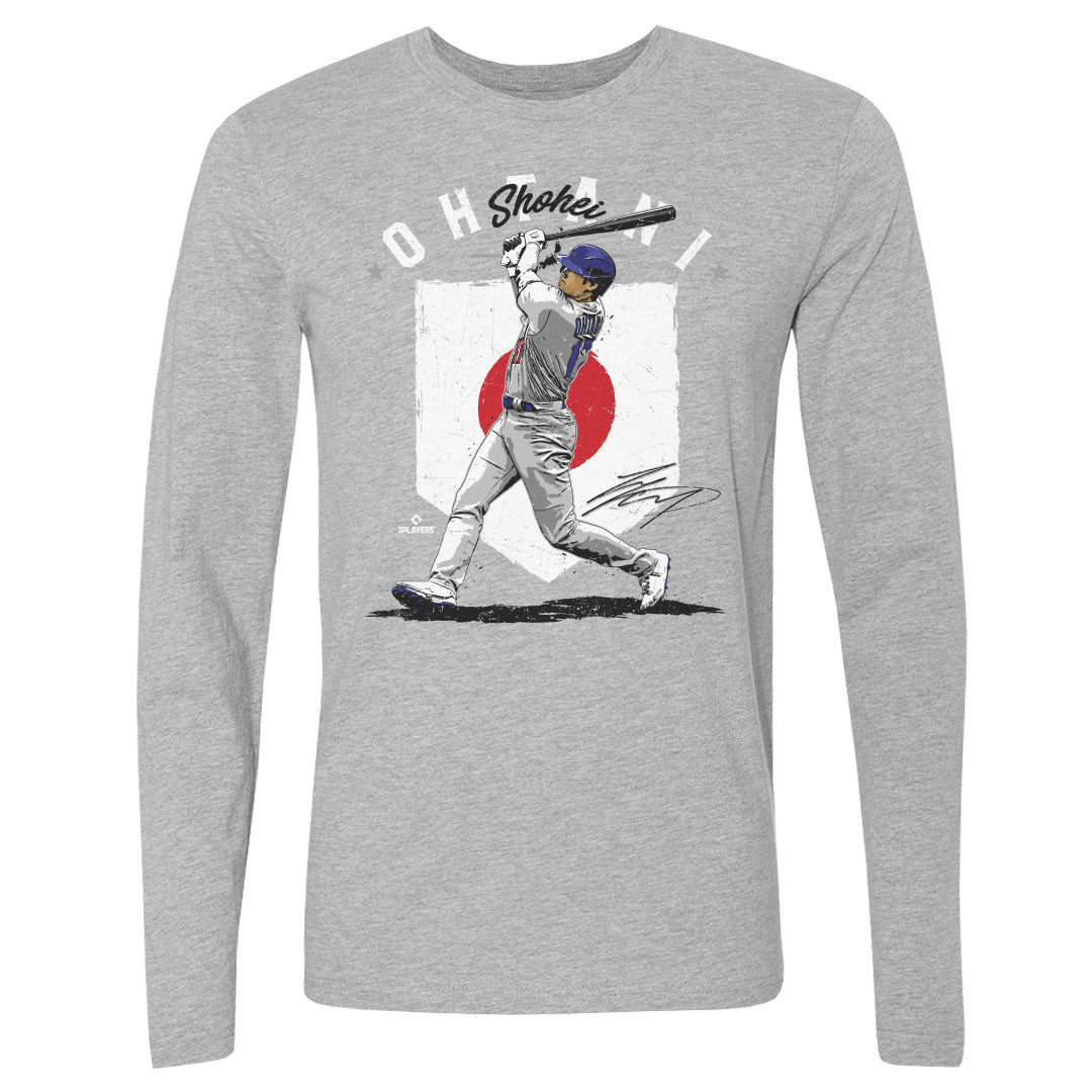 Shohei Ohtani Men's Long Sleeve T-Shirt | 500 LEVEL