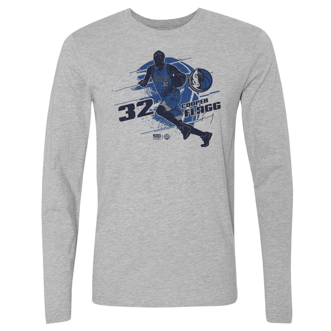 Cooper Flagg Men's Long Sleeve T-Shirt | 500 LEVEL