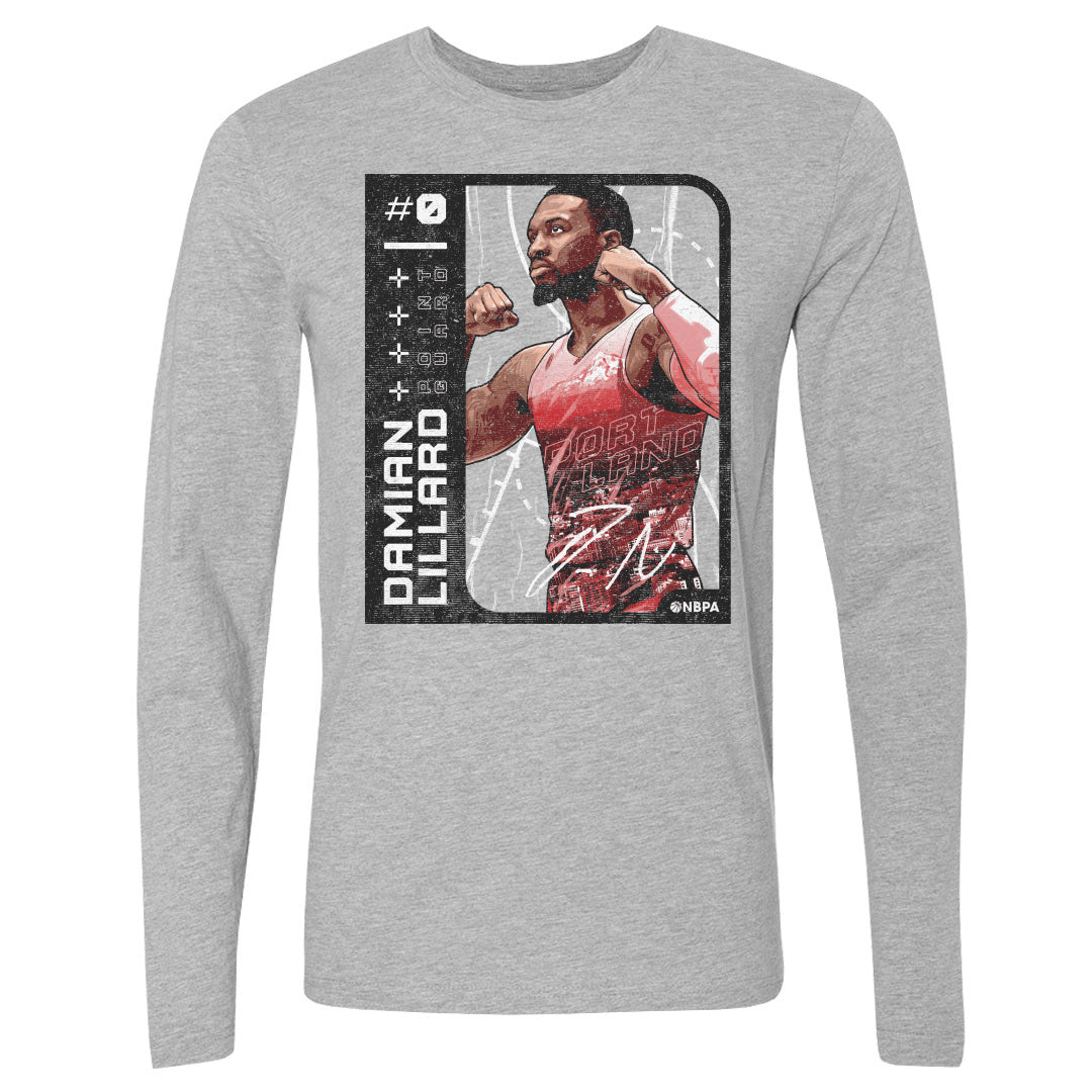 Damian Lillard Men's Long Sleeve T-Shirt | 500 LEVEL