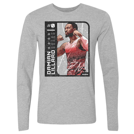 Damian Lillard Men's Long Sleeve T-Shirt | 500 LEVEL