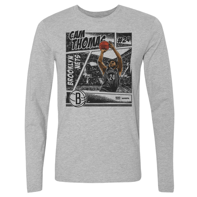 Cam Thomas Men's Long Sleeve T-Shirt | 500 LEVEL