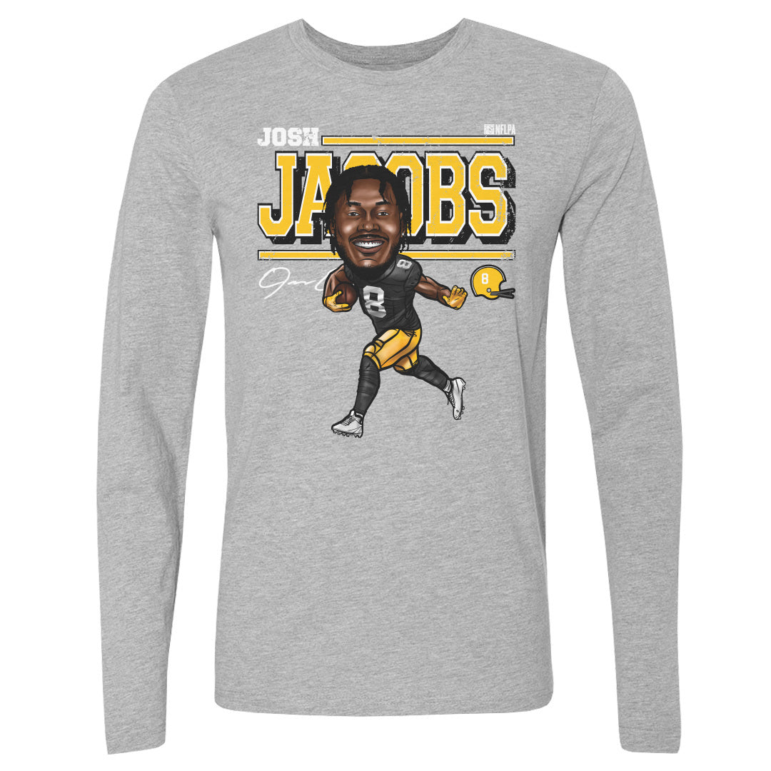 Josh Jacobs Men's Long Sleeve T-Shirt | 500 LEVEL