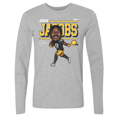 Josh Jacobs Men's Long Sleeve T-Shirt | 500 LEVEL