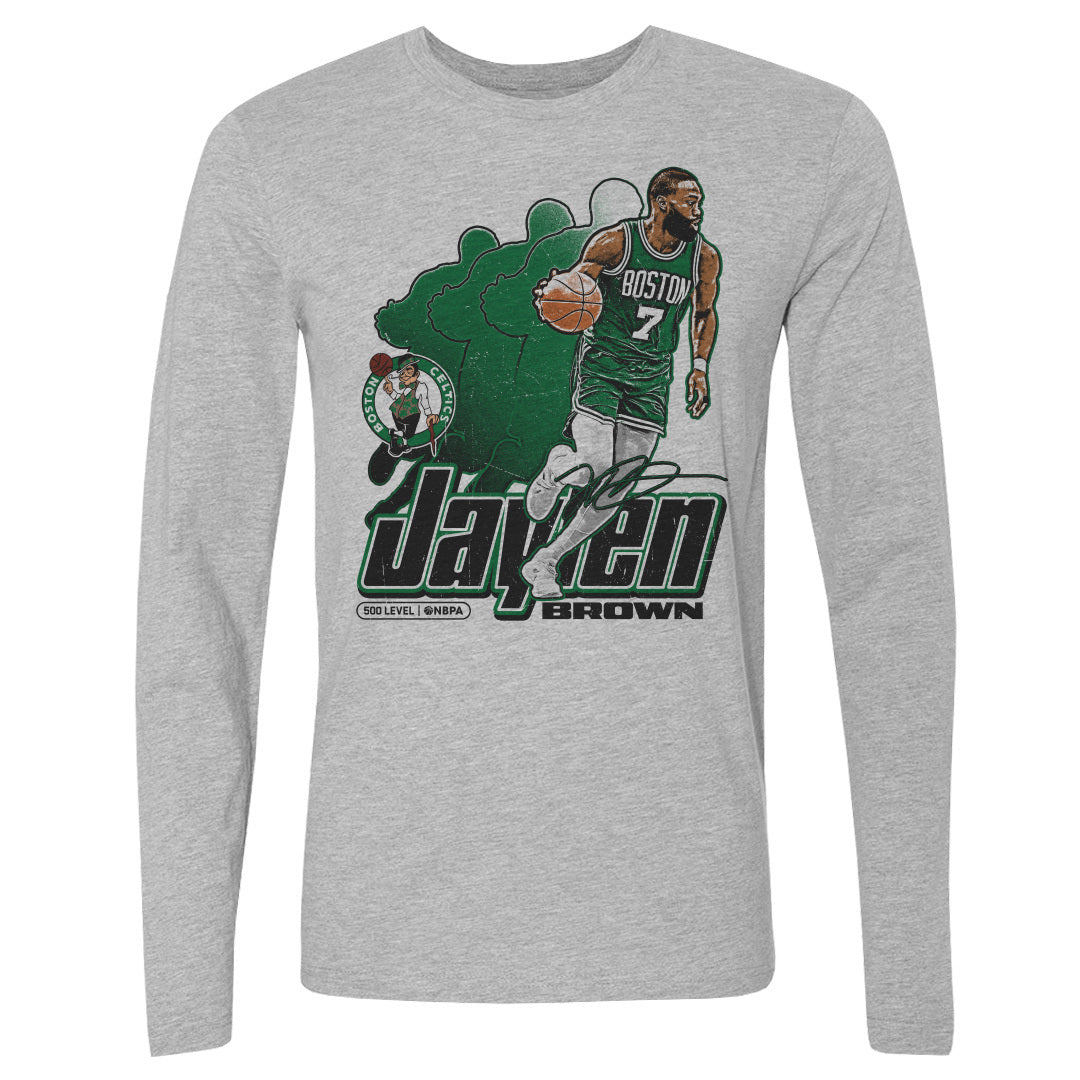 Jaylen Brown Men's Long Sleeve T-Shirt | 500 LEVEL