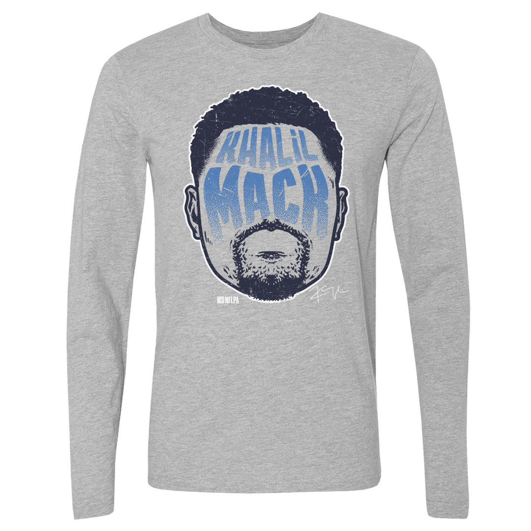 Khalil Mack Men's Long Sleeve T-Shirt | 500 LEVEL